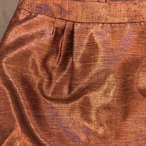 Leona by Lauren Leonard Metallic Skirt 2 - Picture 3 of 6